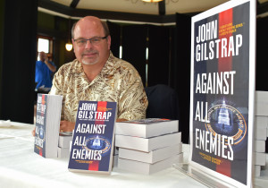 Author John Gilstrap at YouthQuest's 2015 Challenge at Trump National tournament reception